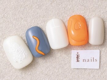 アイネイルズ 三宮店(I nails)/個性派モードぷっくり