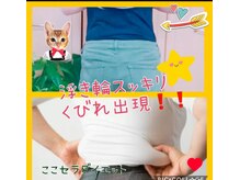 ここセラ/腰回りの浮き輪スッキリ！！