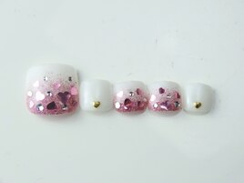 ハートホロネイルフット6930円