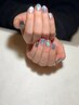 ハンド★ワンカラーマグネットorフラッシュネイル　オフ代別途★¥6600