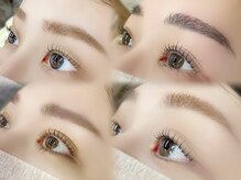 Platine白金高輪【眉毛/まつげパーマ/LEDマツエク】【3/2 NEW OPEN(予定)】の雰囲気(5stepケア付まつげパーマ/高持続フラットラッシュ&LEDエクステ)