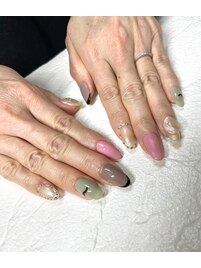 個性派ネイル