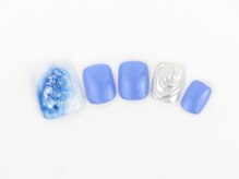 ネイルサロン ディーバ 梅田エナ店(Diva)/ FootデザインSelect ￥6,930