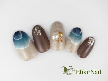エリクサーネイル 神田(Elixir Nail)/カジュアル/クーポン使用