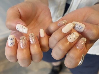 ザ コースト バイ ネオリーブ(The coast by neolive)/色鉛筆ネイル　担当:kana