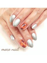 モコネイル(moco nail)/☆ワンカラー2本アート☆