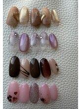 ニコ(nico)/バレンタインネイル♪