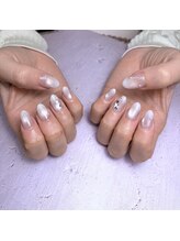 エムズネイル(M’s NAIL)/マグネット×グラデーション☆