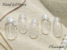 プラスネイル 北千住東口店(PLUS NAIL)/【3111】クリアネイル