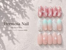 エルモサ 秋葉原(Hermosa)/レースネイル/キラキラ/シンプル