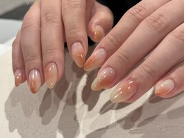 いちじくニュアンスネイル