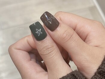 アンネ 東心斎橋店(ANNE)/【パラジェル】手描きart