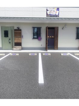 ヴィオレ パール(violet pale)/駐車場♪