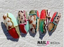 ネイリックス 栄ガスビル(NAILX)/ニュアンスネイル