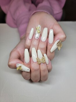 ユジャスタイル(Yooja style)/ゴールド蝶々