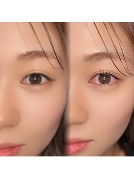 センス オブ ビューティー 恵比寿店(SENSE OF BEAUTY)/上下まつ毛パーマでここまで!