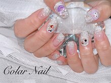 コラールネイル 本町(Colar Nail)/眩しすぎる銀の輝き