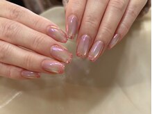 ネイルサロン モネ(Monet)/マグネット＋ミラー＋ラメ