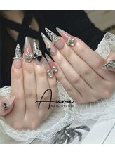 オーラネイル(Aura Nail)/ツイード姫ネイル