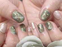 ホワイトカラー(White Color)の雰囲気（【ネイルの写真】ご希望の方には加工お写真を送らせて頂きます♪）