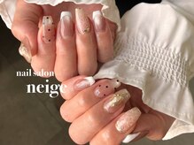 ネージュ(neige)の雰囲気（ニュアンスネイル/マグネット/フットネイル/長さ出し/フィルイン）