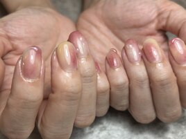 桃ネイル/ももネイル