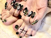 ムギモ(MUGIMO)/チェックネイル