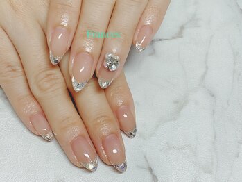 フランセス(Frances)/ガラスフレンチ×３Ｄスワロ