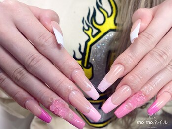 モモネイル(MOMO nail)/グラデーションフレンチ