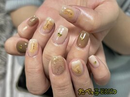 たべっこどうぶつネイル