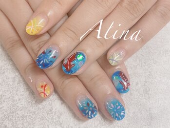 エリナネイルサロン池袋(Alina Nail Salon)/夏ネイル