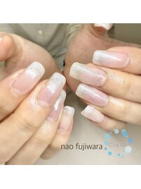 冬のホワイトグラデーション！