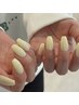 【3回まで利用可★HAND　ワンカラー＋ラメ2本】 ¥4300