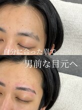 プラスアイビー 神戸三宮店(+i.b)/自分に合った眉で男前な目元へ