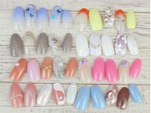 ネイルアンドアイラッシュ プレセア 土山店(nail&eyelash Presea)の雰囲気（【定額★オフ・ケア付】定額デザインA ¥5940）