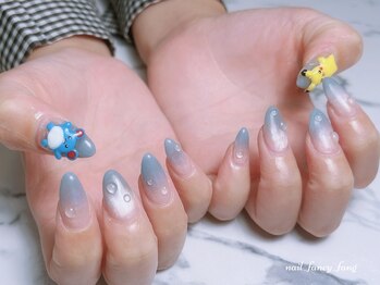 ネイル ファンシーファング(nail_fancy_fang)/3Dネイル