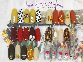 アン ジョーヌドラゴ/９月☆定額ネイル