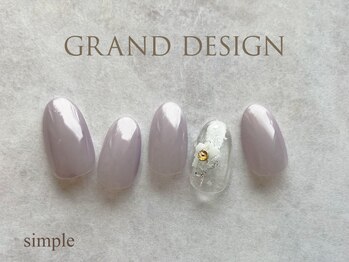 グランドデザイン 穂積店(GRAND DESIGN)/フラワーネイル
