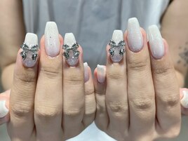 リボンネイル　担当:akari