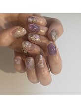 ヌア(nur.)/パープルnuance