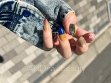 アンドネイル ビューティー(AND nail,beauty)/春ネイル/マグネット/藤沢