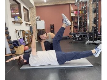 バックステージ(Backstage)/パーソナルトレーニング風景