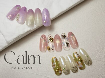 Calm nailsalon【カームネイルサロン】【2月6日 NEW OPEN(予定)】の写真
