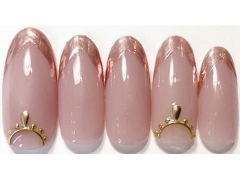 ヘアーアンドネイル ルシア(Hair&Nail Lucia)/ミラーフレンチネイル 担当黒田