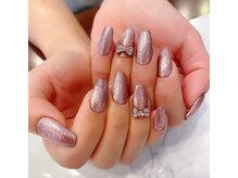 ハーティーネイル 自由が丘南口店(heartynail)/ラメワンカラー