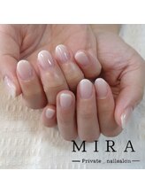 ミラ(MIRA)/シアーホワイトグラデーション