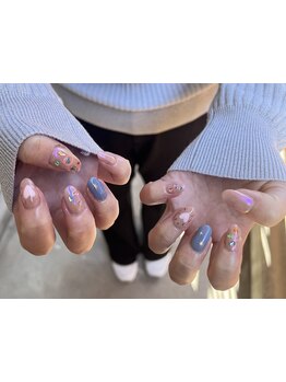 手描きアートが得意なサロン