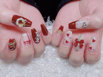 レアネイル 新宿(le'a nail)/クリスマスネイル