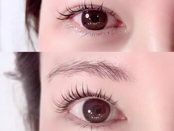 アイラッシュ リップル(Eyelash ripplu)の写真/【[押尾]の似合わせデザイン★】丁寧施術とケアでキープ力◎大人可愛い♪上品目元へ変身!パリジェンヌも◎