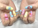 キャラクターモチーフネイル